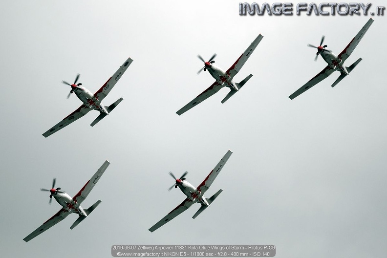 2019-09-07 Zeltweg Airpower 11831 Krila Oluje Wings of Storm - Pilatus P-C9.jpg
